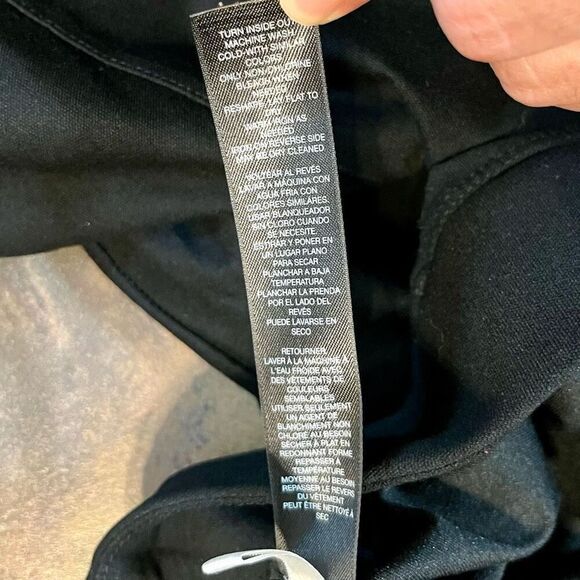 Travelers Collection by Chico’s Ankle Zip Black Pants 0 Small 4 - Picture 9 of 11